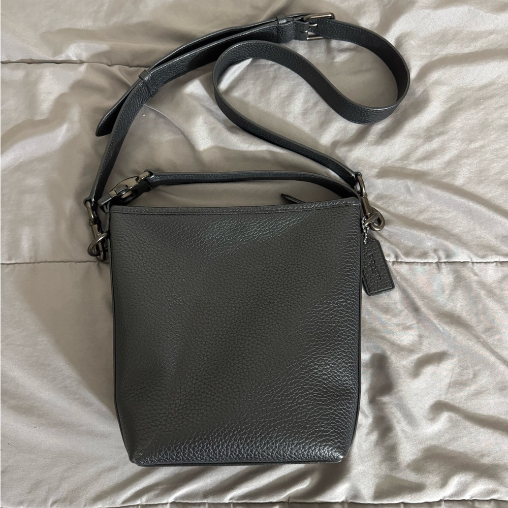 Coach Black Beck Duffle Crossbody Bag